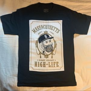 State of Mind Massachusetts High-Life T-Shirt
